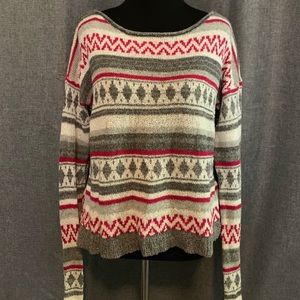 Hollister Knit Muliticolored Sweater